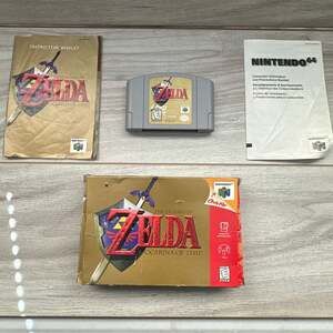 The Legend of Zelda: Ocarina of Time Nintendo 64 N64 CIB Complete in Box